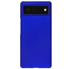 Google Pixel 6a ケース ピクセル6a  耐衝撃 シンプル さらさら ハード ケース 【Color】 ブルーのサムネイル