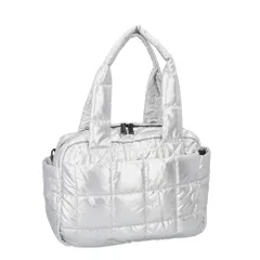 ☆ シルバー ☆ Rename キルティング トートバッグ キルティング トートバッグ a4 レディース 大容量 ショルダーバッグ 肩掛け マザーズバッグ トート バッグ バック おしゃれ 2way ママバッグ かばん 大きめ 軽量 通勤バッグ ハンドバッグ