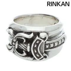 ノーブランド品 ダブルダガー+セメタリークロスリング　Sterlingセット ノーブランド品 ダブルダガー+セメタリークロスリング Sterling