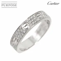 2025年最新】カルティエ ミニラブリング パヴェダイヤの人気アイテム