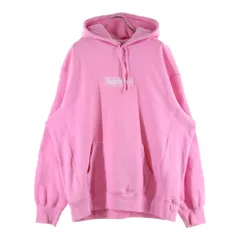 SUPREME (シュプリーム) 21AW Box Logo Hooded Sweatshirt ボックスロゴフーデッドパーカー ピンク