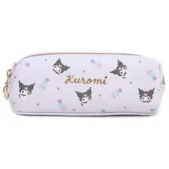 クロミ ダブルファスナーペンケース ペンポーチ 2ルームタイプ たっぷり収納 サンリオ sanrio キャラクター