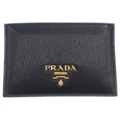 PRADAプラダ名刺入れ(あんしん鑑定) - メルカリ