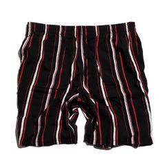ハーフパンツ メンズ ショートパンツ サマーショーツ アロハショーツ アロハパンツ ショーツ ALOHA アロハ ストライプ柄 メンズ レーヨン100% 水陸両用 水着 ハーフパンツ リゾートパンツ アロハハーフパンツ RB-22