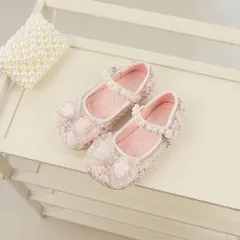 ☆ ピンク ☆ 28(17cm) ☆ フォーマルシューズ 女の子 フォーマルシューズ 女の子 フォーマル シューズ フォーマル靴 ドレスシューズ キッズシューズ 子供靴 靴 くつ プリンセス コスチューム リボン 子供 子ども ベビー キッズ ピアノ発表会