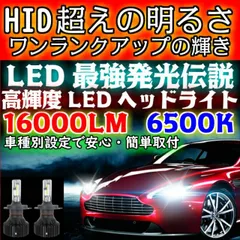  最強発光伝説16000LM LEDヘッドライト  ミラココア L675・685S H26.8 ～ H4 HI/Lo切替 車用 簡単安心取付 新基準車検対応6500k HID超えの発光量 安価な類似品にご注意