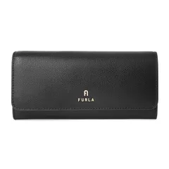 新品 フルラ FURLA 長財布 カメリア コンチネンタルウォレット スリム XL ネロ