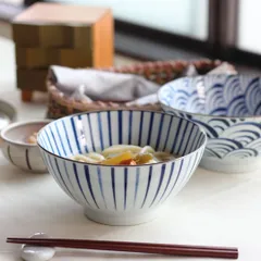 ※【専用品】※ 梅地紋麺鉢　新品-未使用　うどん、蕎麦、丼ものに 古染風梅紋 麺鉢 ｜ 有田焼の源右衛門窯公式オンラインショップ