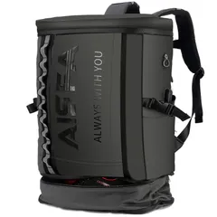 【新着商品】男女 学生 通勤 アウトドア旅行 30L USB充電ポート付き 靴/弁当収納 bag 大容量 拡張機能 2層式 ラップトップバック ビジネスリュック 17インチPC 防水 リュックサック リュックサック スクエア バックパック メンズ リュック [