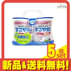 ビーンスターク すこやかM1 乳児用粉ミルク 800g× 2缶パック 5個セット まとめ売り