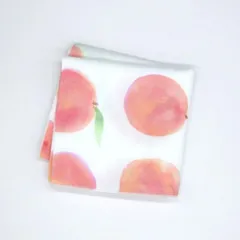 KAYO AOYAMA | momo | ハンカチクロス 北欧 テキスタイル 水彩 ガーゼ生地 かわいい ギフト プレゼント