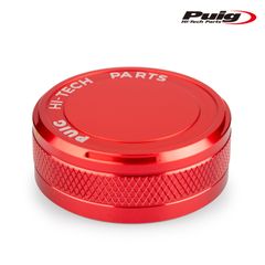 Puig 21718R REAR BRAKE FLUID RESERVOIR COVER [RED] HUSQVARNA SVARTPILEN 801(24-25) プーチ ブレーキフルードタンクキャップ リヤ