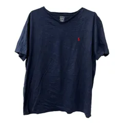 POLO RALPH LAUREN 半袖 ロゴ Tシャツ XL ネイビー ポロラルフローレン 古着卸 アメリカ仕入 a707-5636のサムネイル