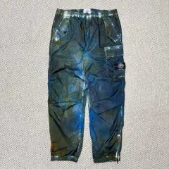コラボ品【STONE  × SUPREME】パーカー&スウェットパンツ ストーンアイランドsupremeコラボスエットパンツ