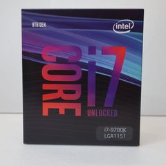 【未開封品】intel インテル 第9世代 CPU Corei7-9700K