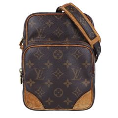 【Louis Vuitton】ルイ・ヴィトン アマゾン M45236 モノグラム ブラウン系 ショルダーバッグ 斜め掛け クロスボディバッグ レディース バッグ 【中古】 USED-B 【9304】