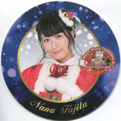 [중고] 코스터 (여성) 후지타 나나 2017 크리스마스 코스터 AKB48 CAFE & SHOP 크리스마스 디저트 메뉴 주문 특전