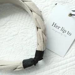 2025年最新】herlipto カチューシャの人気アイテム - メルカリ