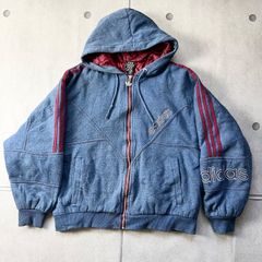 adidas originals アディダスオリジナルス キルティング 中綿パーカー ブルゾン XL