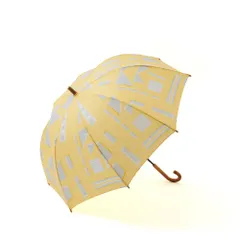 ☆ feeling/yellow ☆ 392 plus m umbrella long 長傘 392 plus m 傘 レディース サンキューニプリュスエム 60 大きめ 長傘 60cm 60サイズ おしゃれ 大人 かわいい ブランド 婦人傘 長傘 雨傘