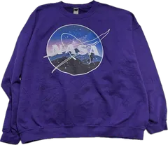 NASA ロゴ プリントスウェット　GILDAN 2XLサイズ