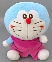 【中古】ぬいぐるみ ドラえもん 赤いほっぺ LLぬいぐるみ 「映画ドラえもん のび太の絵世界物語」