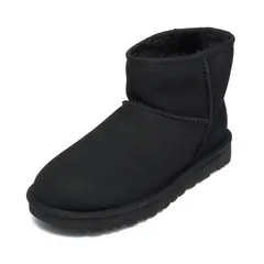 UGG ブーツ CLASSIC MINI II 1016222 レディース BLACK BLK アグ 22cm【送料無料】