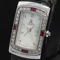 408ランチェッティ　J502D8-10 ダイヤ　サファイア　腕時計　希少 408ランチェッティ J502D8-10 ダイヤ サファイア 腕時計 希少