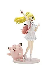 【中古】(未使用･未開封品)　ポケモンセンターオリジナル フィギュア がんばリーリエ&ピッピ 1/8スケール PVC&ABS製 塗装済み完成品フィギュア 6k88evb