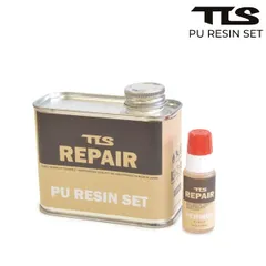 TLS ツールス REPAIR PU RESIN SET クリアレジンセット サーフィン TOOLS サーフアクセサリー