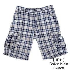 【HP11】32inch Calvin Klein Jeans カルバンクライン 32インチ ハーフパンツ
