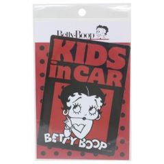 ベティブープ BETTY BOOP ステッカー KIDS in CAR