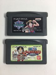 GBA　ゲームボーイアドバンス　ワンピース シリーズ　２本セット　ソフトのみ　ONEPIECE　☆10567