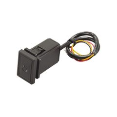 【クーポン有】3216 発光色:ホワイト DC12V・500mA ON-OFF プッシュスイッチ(トヨタ車用) エーモン(amon)