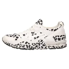 COMME des GARCONS SHIRT (コムデギャルソンシャツ) 22SS×asics アシックス ゲルライト 5 レオパードスニーカー ローカットシューズ ホワイト/ブラック 1201A735 US8/26cmのサムネイル