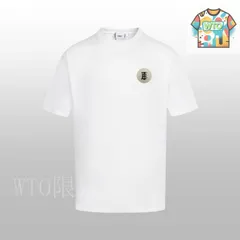 【今日WTO】BURBERRY 260g Custom 棉 カップルクルーネック T-VF11
