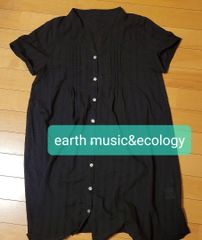 earth music&ecology！黒のワンピースです