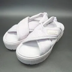 ◇ PUMA プーマ 厚底 履き心地 夏物 スポーティー サンダル サイズ25.0 ラベンダー レディース E  【1308160011997】