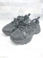 ◇ FILA フィラ スニーカー シューズ サイズ23.5㎝ ブラック レディース P 【1407260027690】
