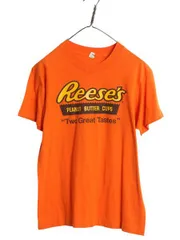 【お得なクーポン配布中!】 80s USA製 企業物 ロゴ プリント Tシャツ M 小さめ メンズ レディース S 程/ ヴィンテージ シングルステッチ グラフィック イラスト チョコ