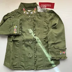 ジンボリー　3歳　お花刺繍のサムネイル