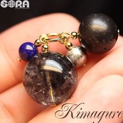 パワーストーン 富士溶岩 ギベオン隕石 ブラックルチル 【限定1点モノ】店長の気まぐれシリーズ ネックレス ペンダント チャーム 天然石 キーホルダー お守り 4Aブラックルチル 5Aラピスラズリ