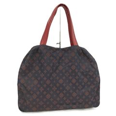 russet トートバッグ ロゴグラム ナイロン ネイビー