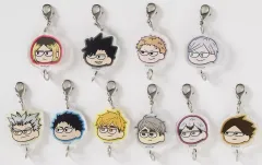 【中古】キーホルダー 全10種セット 「ハイキュー!! ジロリ トレーディングつながるアクリルチャーム -春高ver.-」