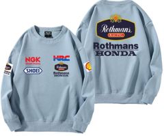 ★アウトレット★新品 L ロスマンズ MotoGP Rothmans x honda HRC NSR レーシング スウェット バイクウエア アウトドア グッズ
