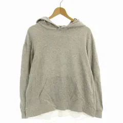 コムサメン COMME CA MEN パーカー トレーナー 長袖 L グレー 0745CL01 ■MT ■OF /EE