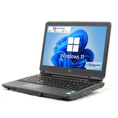 「中古」【Windows 11】NEC VersaPro VK16 Celeron搭載ノートPC 4GB/SSD 128GB/WIFI/Office (15.6型)