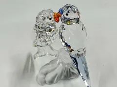 スワロフスキー　置物　鳥　セキセイインコ SWAROVSKI スワロフスキー Swarovski セキセイインコ 鳥 680627