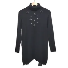 スーパービューティー ロングコート ビジュー レース フード グレー 42サイズ SuperBeauty（スーパービューティー） - KEI Collection