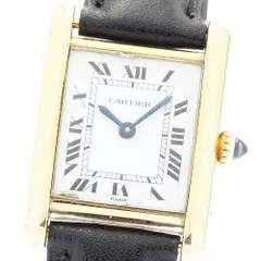 訳ありカルティエ CARTIER 82720553 タンクルイ SM K18YG PARISダイヤル 手巻き レディース_815993のサムネイル